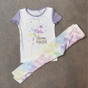 Unicorn Dreams Kids Pajamas 4T